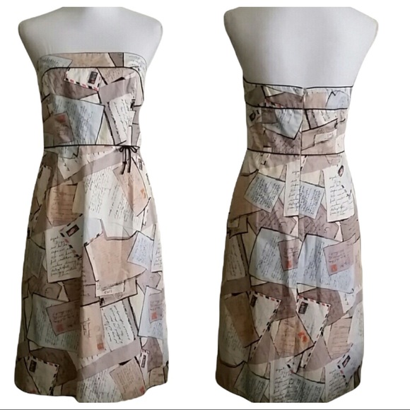 J. Crew Dresses & Skirts - 🔥J. Crew Postcard Strapless Dress Size 6